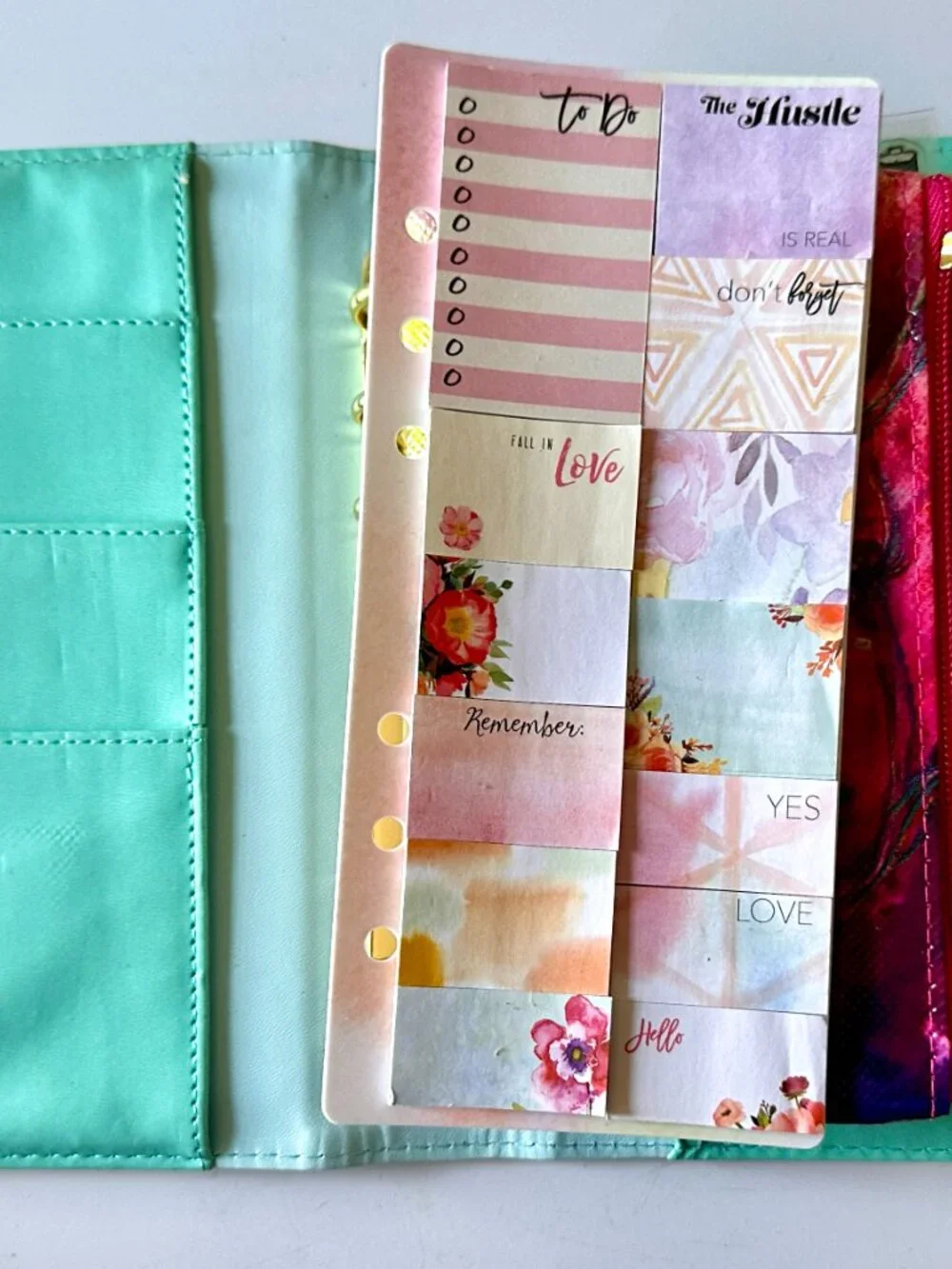 Jane Davenport Planner Girl Complete Planner Set Stamps Tabs Pouch RARE